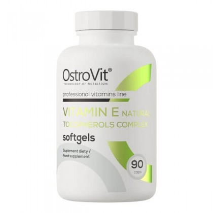 Vitamin E Natural Tocopherols Complex 90 capsules Ostrovit