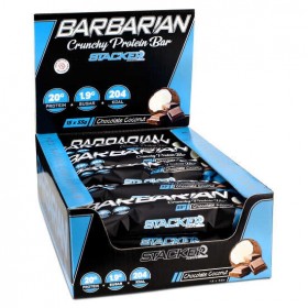 Barbarian Crunchy Protein Bar 55g Barra Stacker2