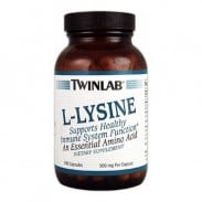 Lysine 100 caps 500mg Twinlab