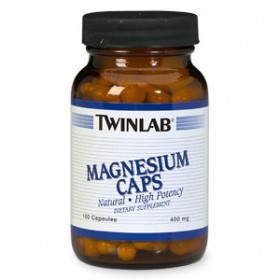 Magnesium 400mg 100 caps Twinlab