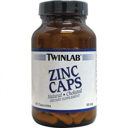 Zinc 50mg 90 caps Twinlab