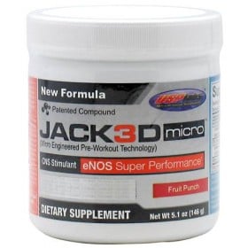 Jack3d Micro 146g 40 servings USPLabs