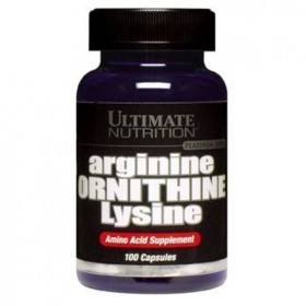 Arginina Ornitina Lisina 750mg Ultimate