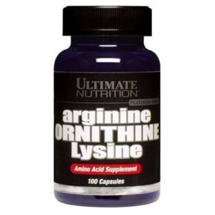 Arginina Ornitina Lisina 750mg Ultimate