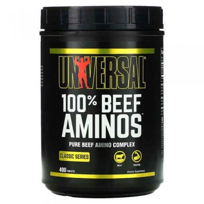 100 Beef Aminos 400 Tabs Universal Nutrition