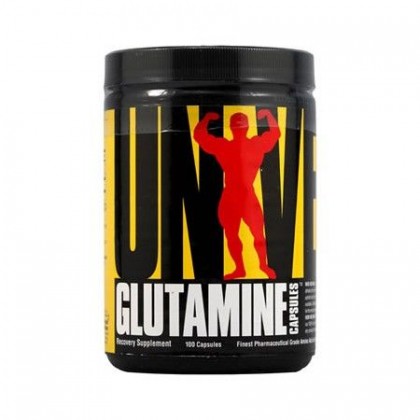 Glutamine 100 caps 750mg Como Tomar Universal Nutrition