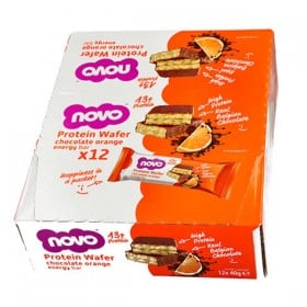 Protein Wafer Bar 40g Proteína Novo Nutrition