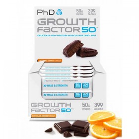 Growth Factor 50 Protein Bar with 100g PhD