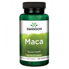 Maca 500mg 100 caps Extrato Swanson