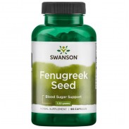 Fenugreek Seed 610mg 90 caps Blood Support Swanson