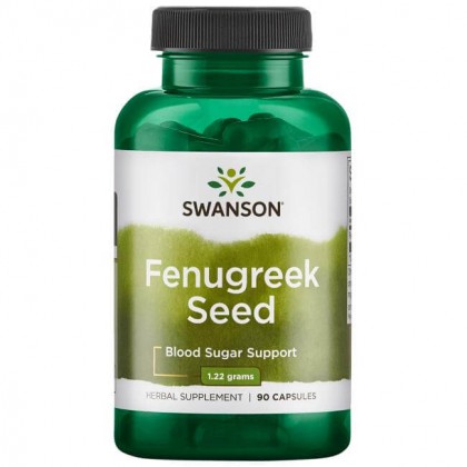 Fenugreek 610mg 90 caps Feno-grego Swanson