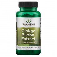 Ginkgo Biloba 60mg 120 caps Extrato Swanson