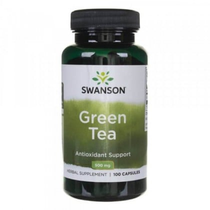 Green Tea 500mg 100 caps Leaf Extract Swanson