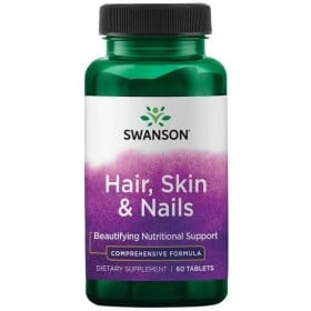 Hair Skin Nails 60 comprimidos Swanson