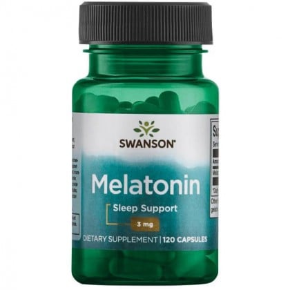 Melatonin 3mg 120 caps Melatonina Swanson