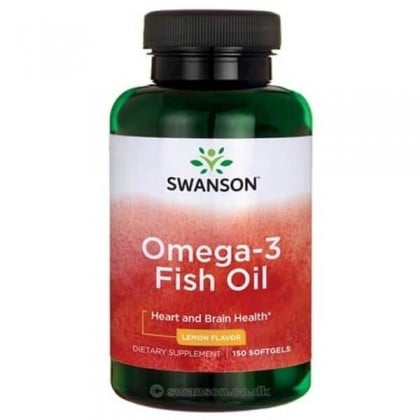 Omega 3 Fish Oil 150 Softgels 1000mg Swanson