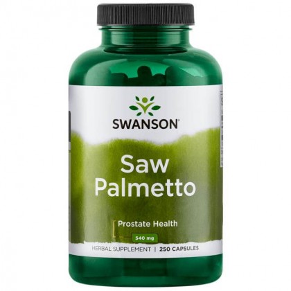 Saw Palmetto 540mg 100 capsules Swanson Health