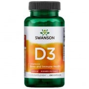 Vitamina D3 1000 UI 250 caps Swanson