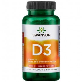 Vitamin D3 250 capsules Swanson Health