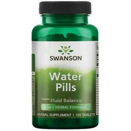 Water Pills 120 tabs Diurético Eficaz Swanson