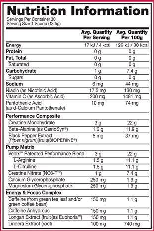 bsn-endorush-powder-pre-treino-tabela-nutricional