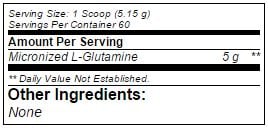 bsn-glutamine-dna-series-powder-60servings-309g-supplement-information
