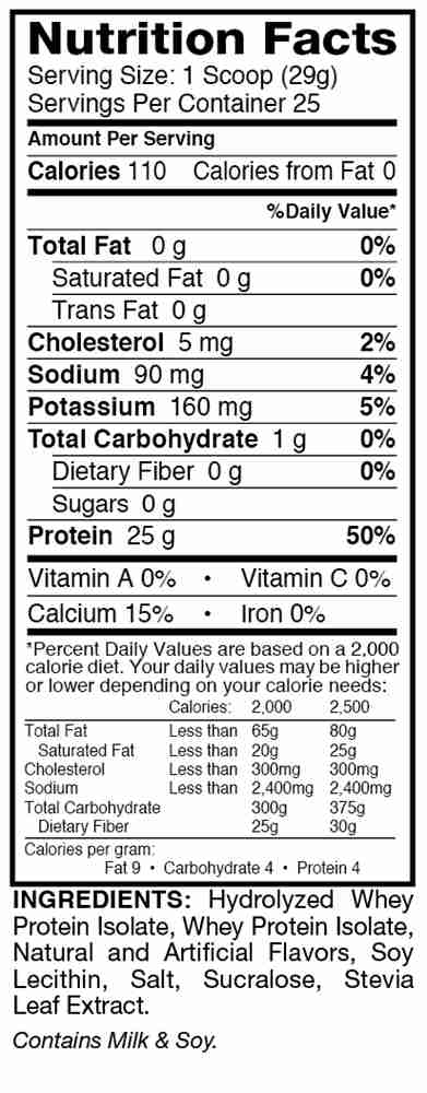 iso-100-dymatize-hydrolyzed-whey-protein-isolate-nutritional-facts