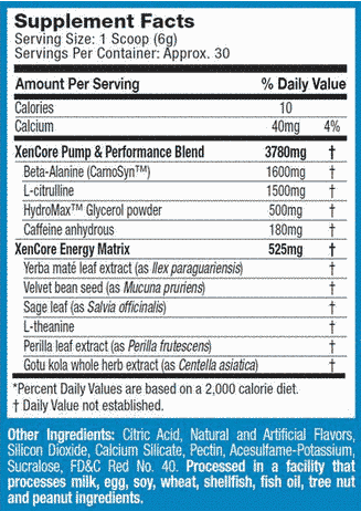 muscletech-xenadrine-core-hardcore-pre-workout-informacao-nutricional-desportiva