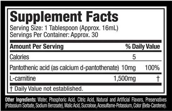 muscletech-platinum-100-l-carnitine-1500-supplement-facts