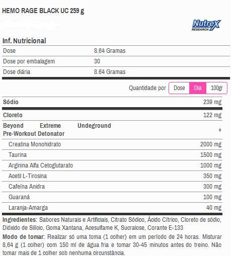 hemo-rage-black-informacao-nutricional