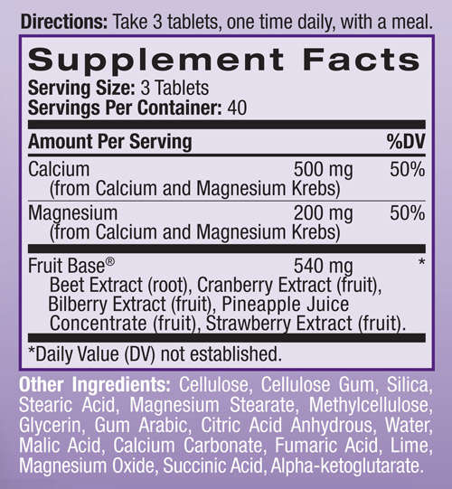 calcium-with-magnesium-natrol-supplement-facts