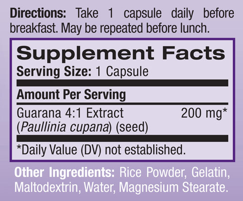 Natrol-guarana-supplement-facts-corposflex.com