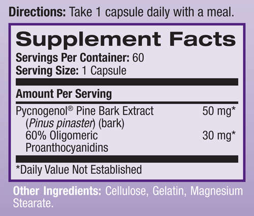 plycogenol-natrol-60-caps-50mg-nutritional-information