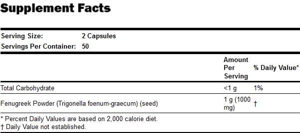 now-foods-fenugreek-tabela-nutricional-feno-grego